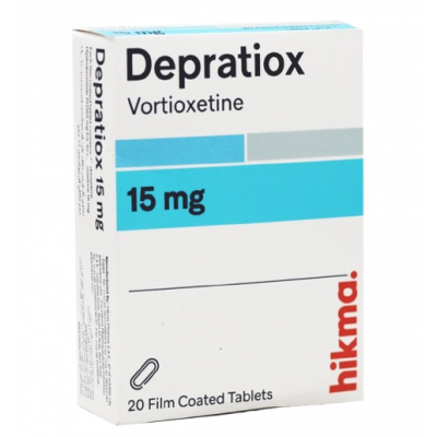 DEPRATIOX 15 MG ( VORTIOXETINE ) 20 FILM-COATED TABLETS